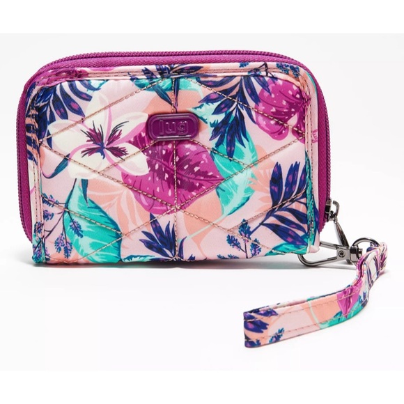lug Handbags - LUG Azalea Pink Wristlet Wallet